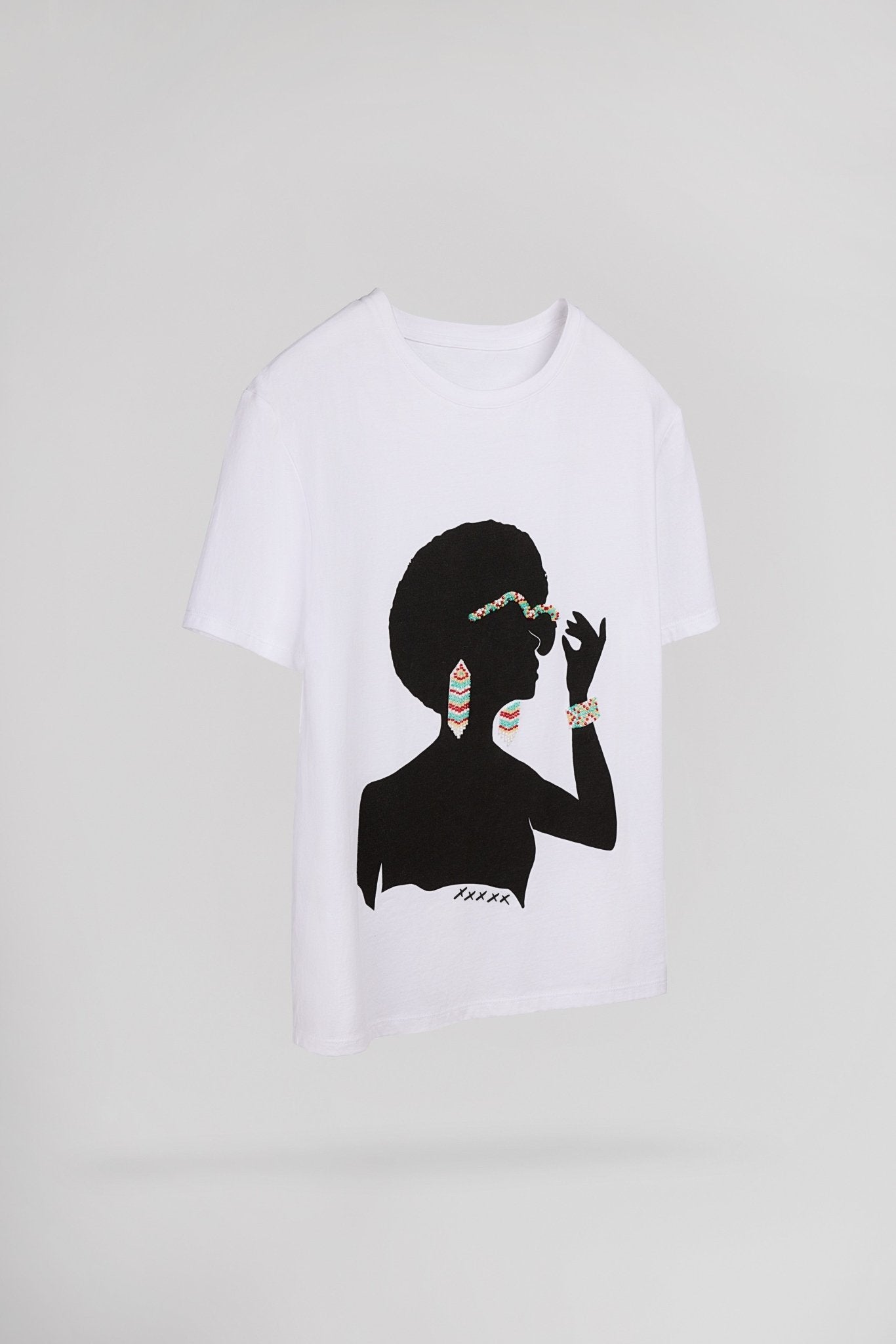 T-shirt T - MADAME COLOR BLANC - School Rag