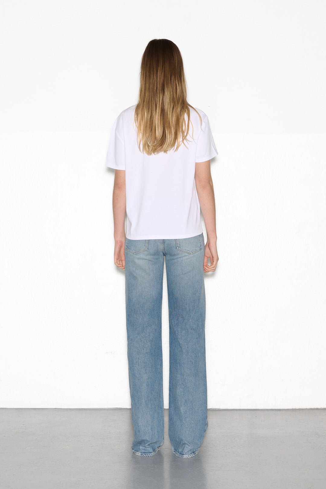 T-shirt T - MADAME COLOR BLANC - School Rag