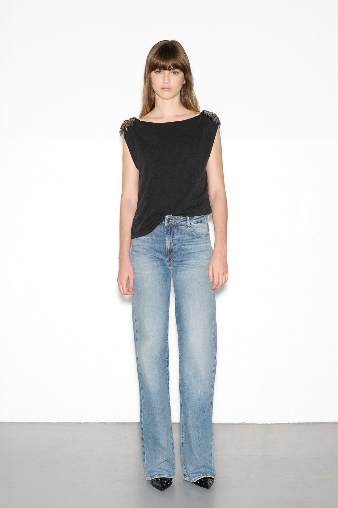 T-shirt T - METAL DARK GREY - School Rag