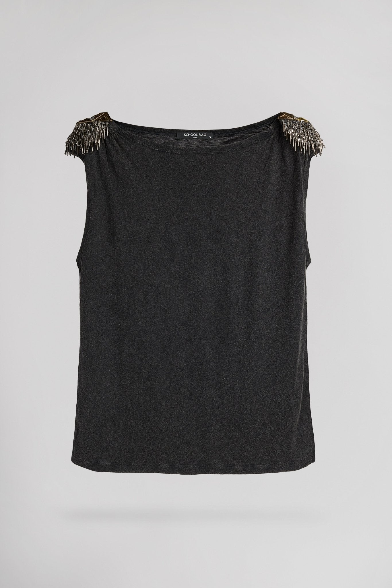 T-shirt T - METAL DARK GREY - School Rag