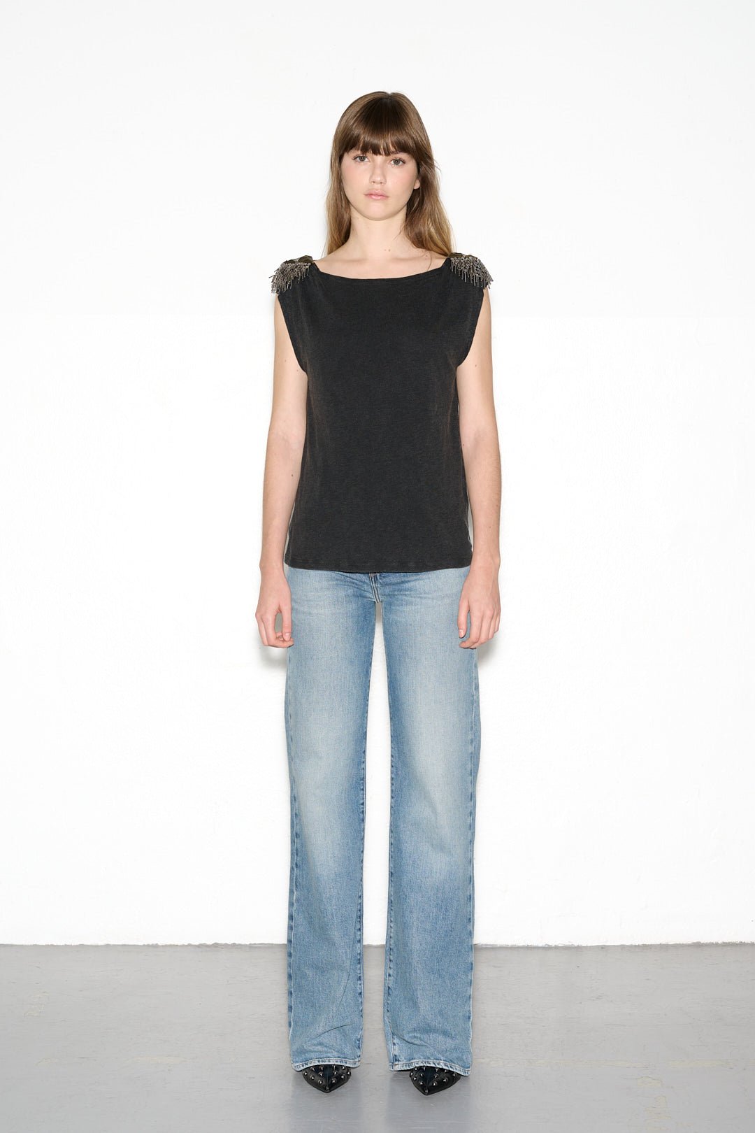 T-shirt T - METAL DARK GREY - School Rag