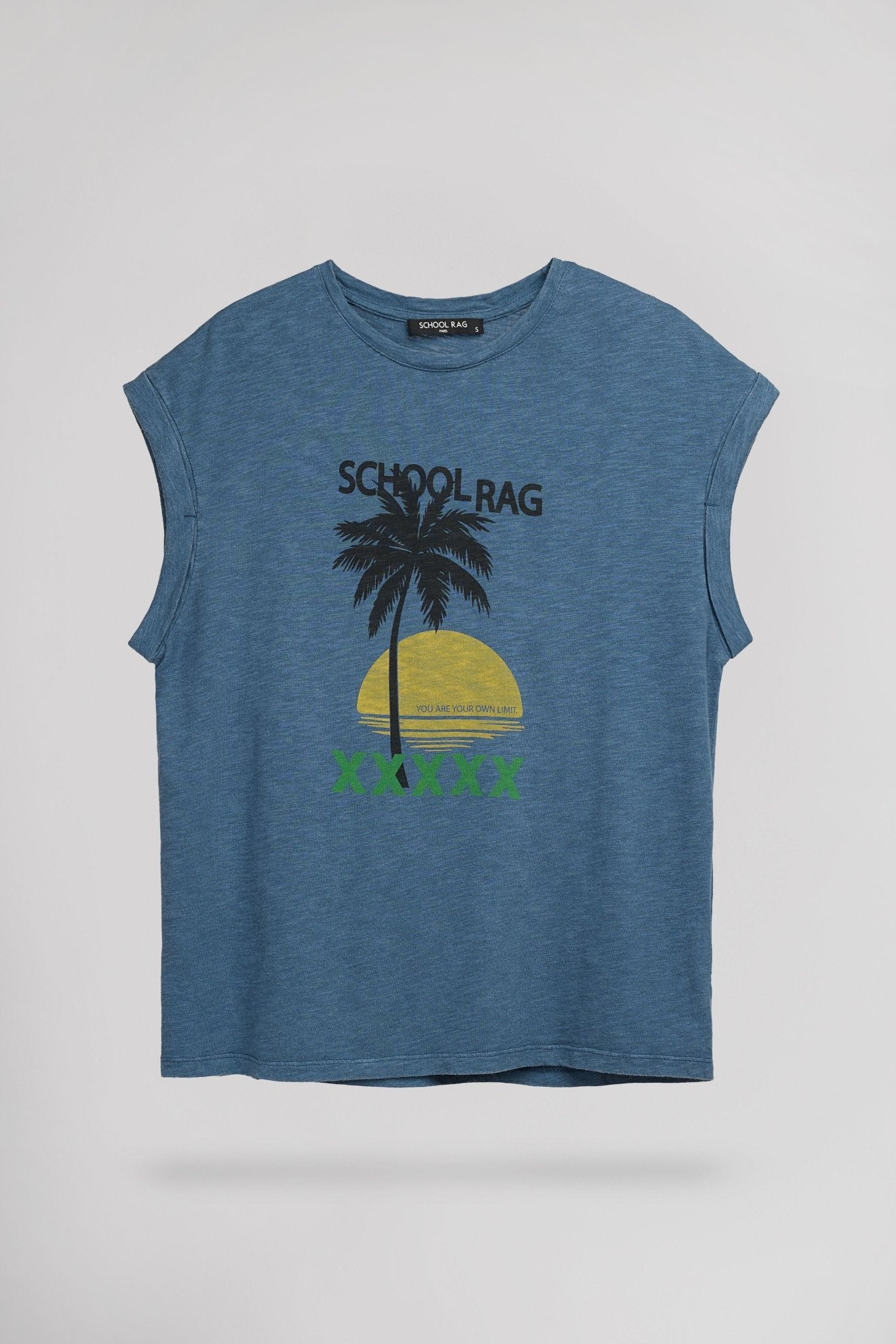 T-shirt T - SEASUN WORKING BLUE - School Rag