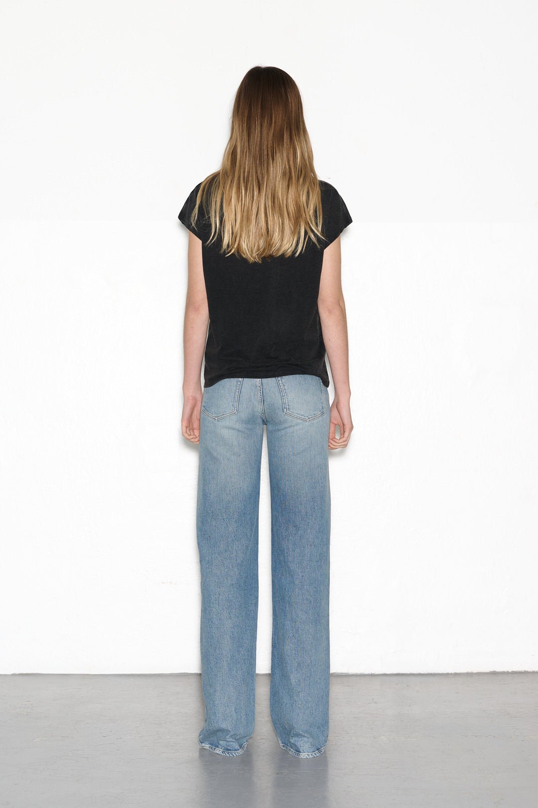 T-shirt T - SUMMER HEART DARK GREY - School Rag