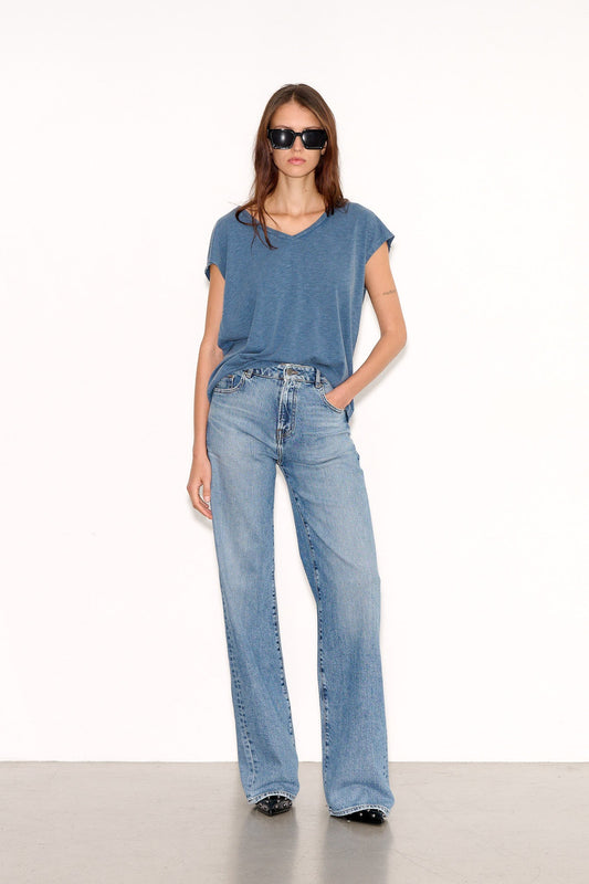 Achat T-shirt T - SUMMER WORKING BLUE - School Rag