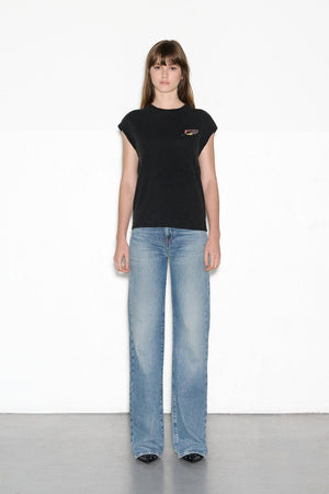 T-shirt TROPICAL DARK GREY - School Rag