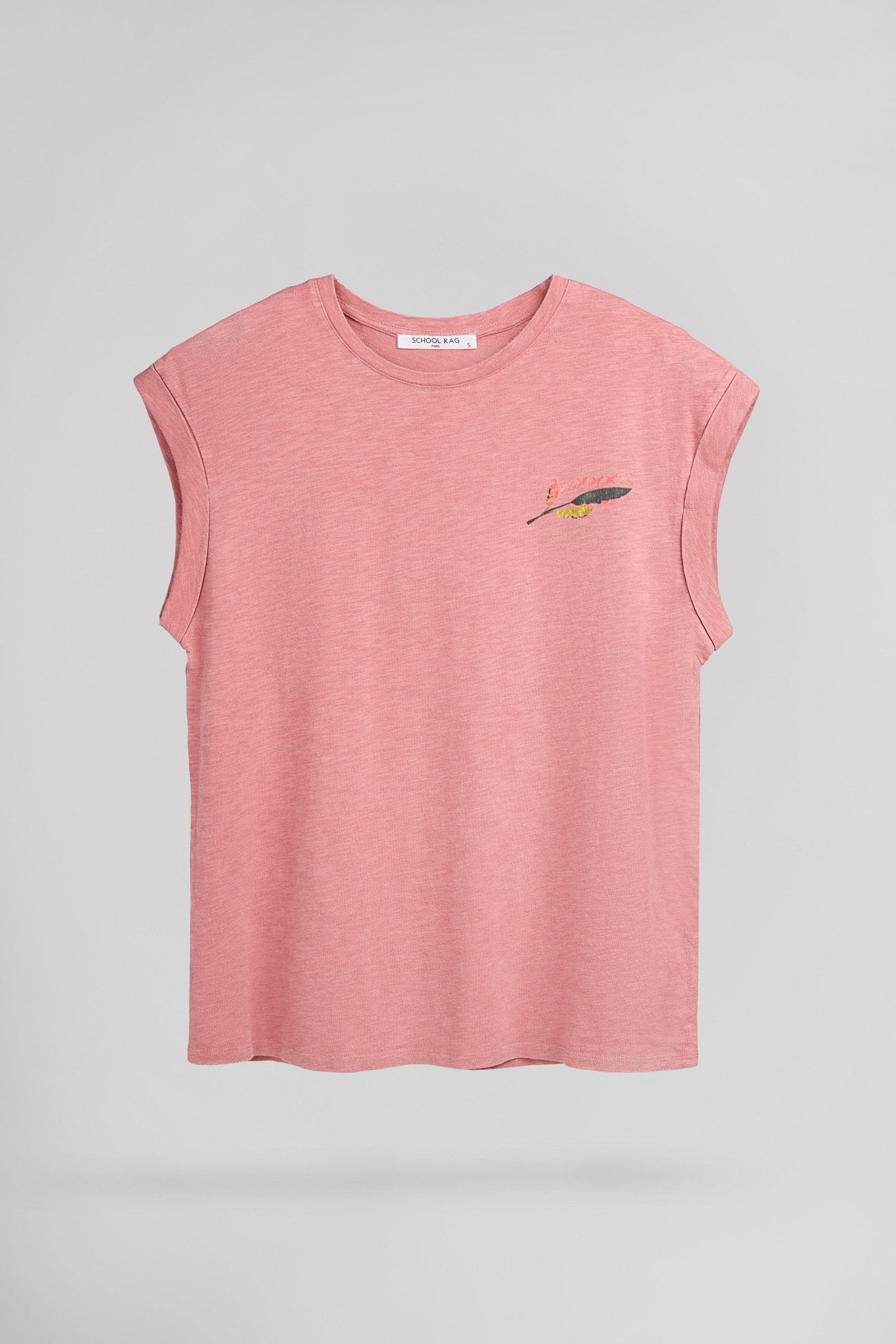 T-shirt TROPICAL PINK SWEET - School Rag