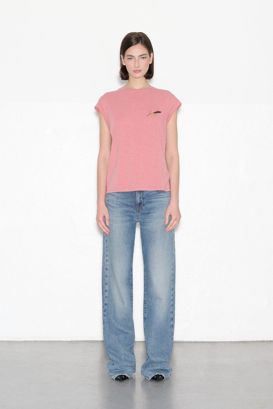 T-shirt TROPICAL PINK SWEET - School Rag