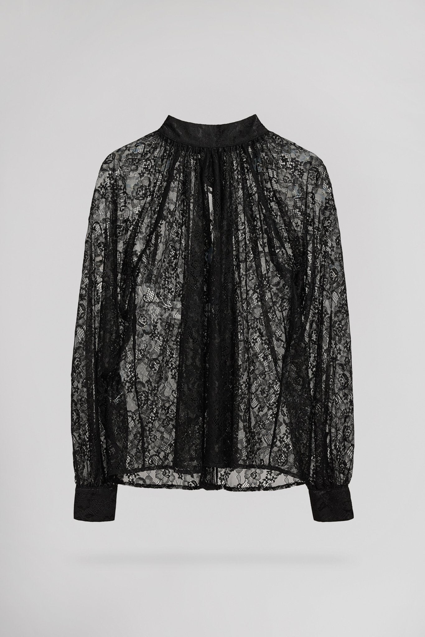 Top ample transparent TIFFEN NOIR - School Rag