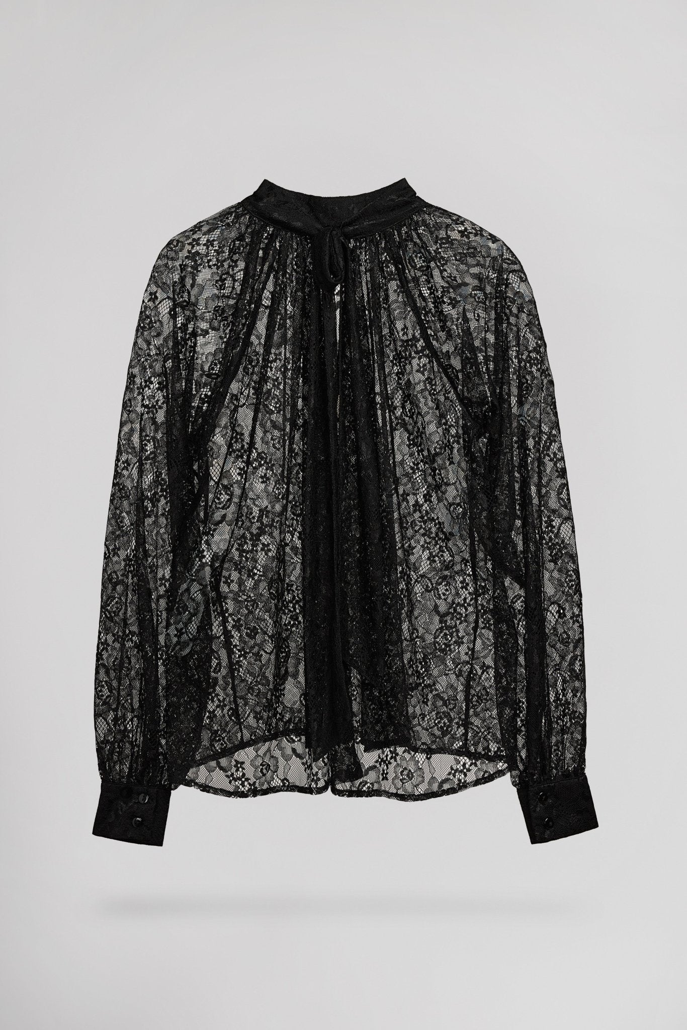 Top ample transparent TIFFEN NOIR - School Rag