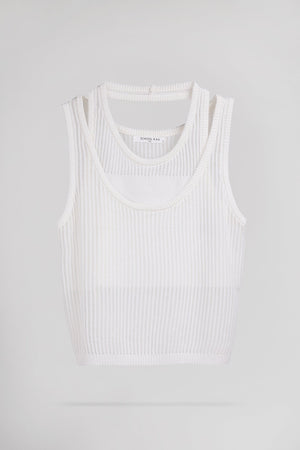 Top T - BRONX BLANC - School Rag