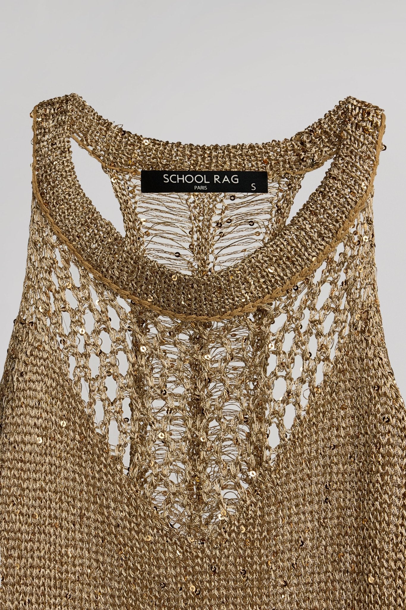 Top T - GOLDEN - School Rag