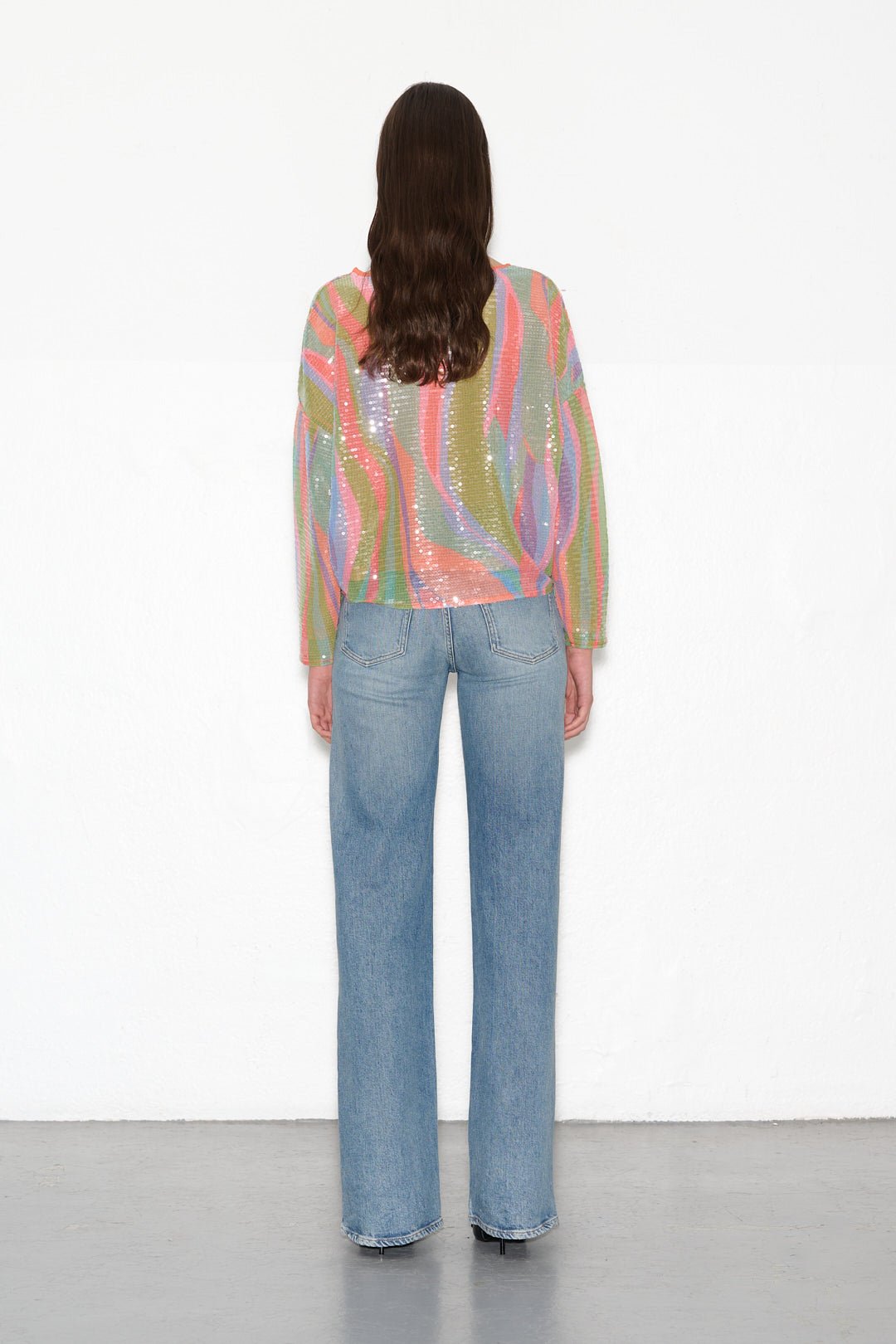 Top T - PALERME WAVES MULTICO - School Rag