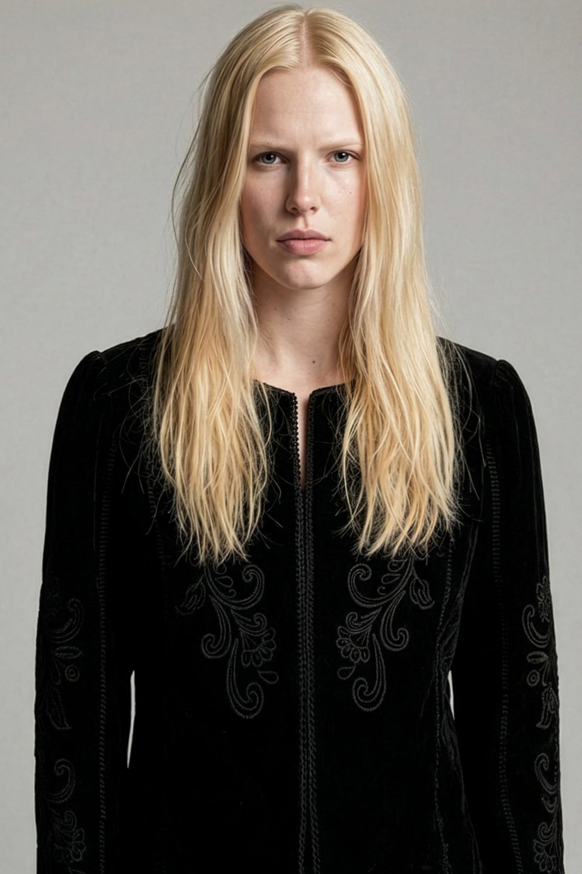 Veste en velours brodée MANOLETTE - School Rag