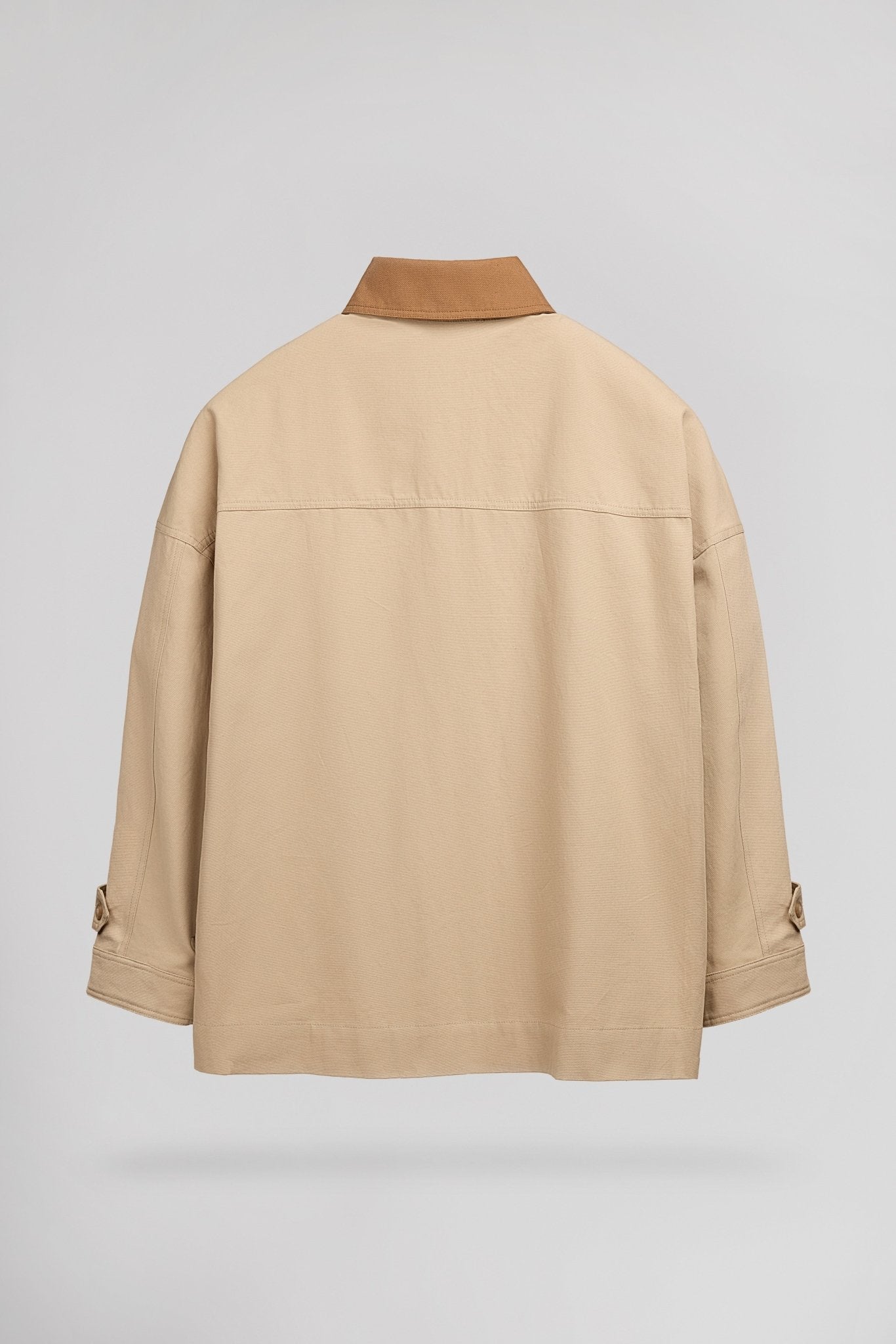 Veste oversize col chemise V - COLWOOD NATUREL - School Rag