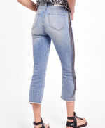 Jeans franges métalliques 5 poches - BEBETTER METAL, VINTAGE/INDIGO, large