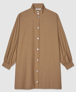 Robe chemise oversize RIMA, CAMEL PALE, large
