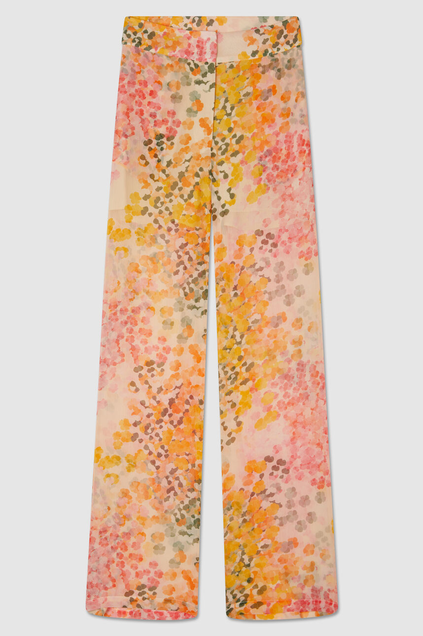 Pantalon ample imprimé floral MATHIS FLORA, FLORA, large