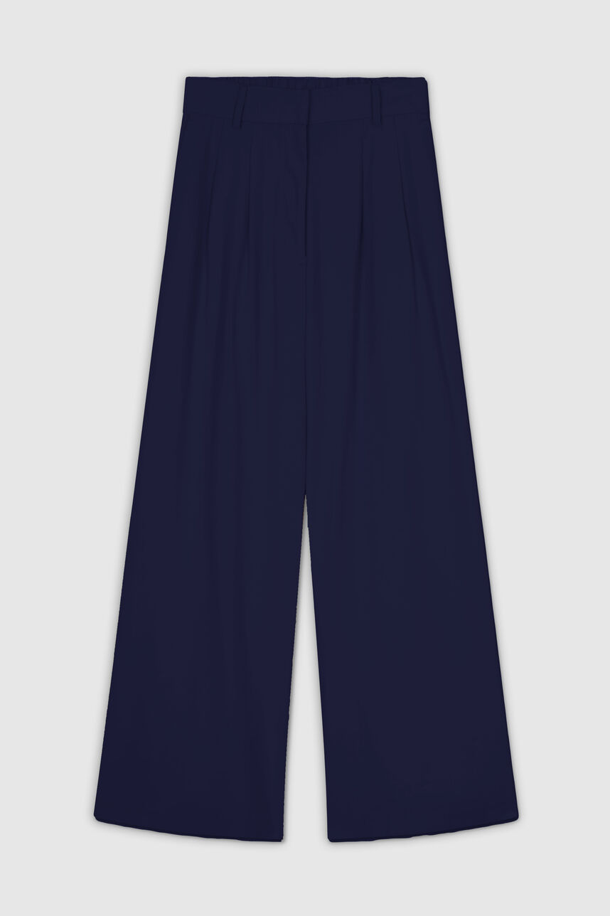 Pantalon tailleur ample  PTL-SOPHIE LIGHT, SAPHIR, large