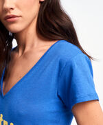 Tee-shirt à strass - TESSA BEATNIK, ROYAL, large