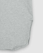 Tee-shirt long  - Theola, GREY MELANGE COLOR, large