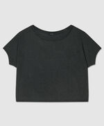 Tee-shirt oversize en jersey TINOA SLUB, DARK GREY, large