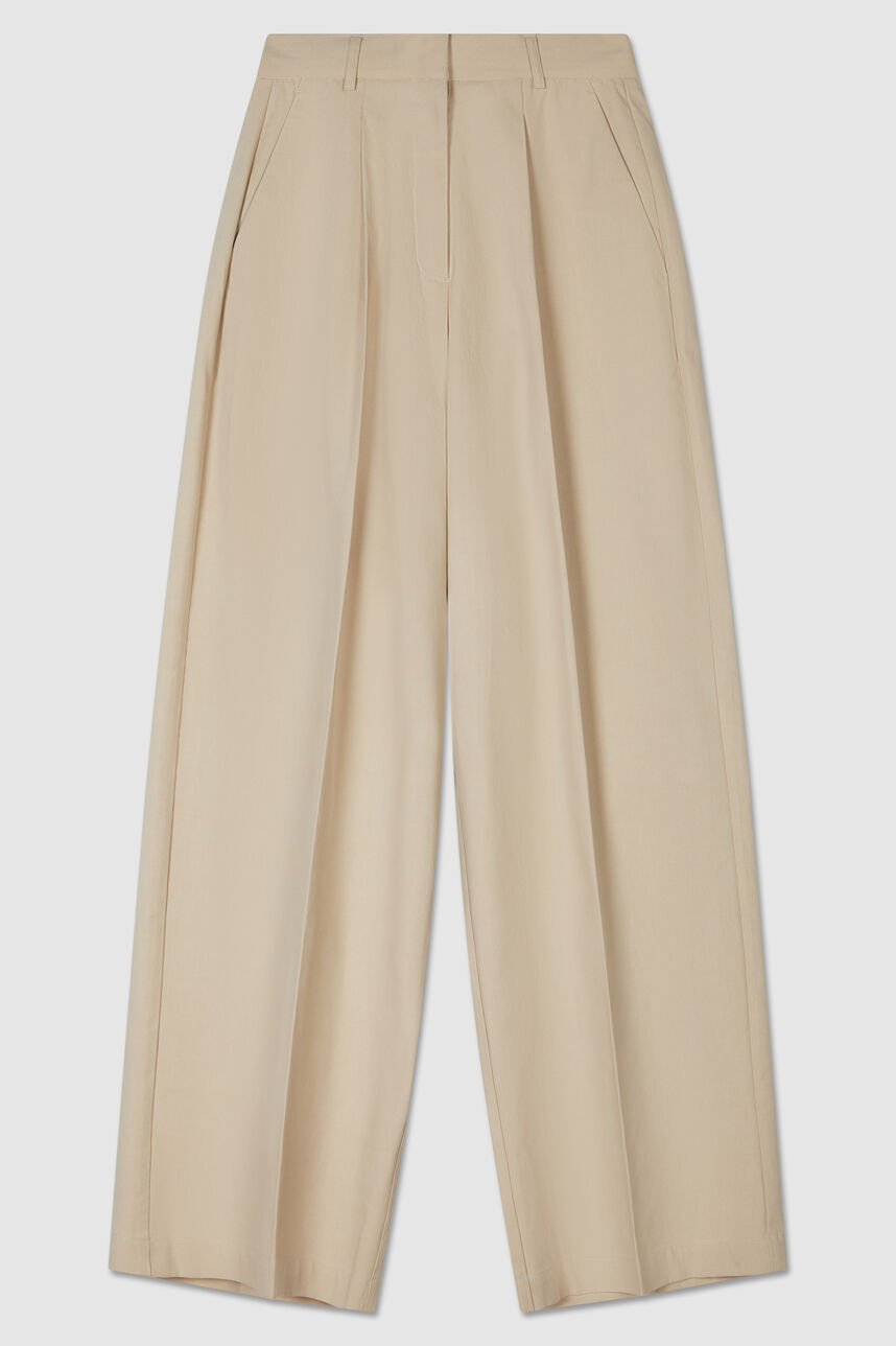 Pantalon à plis ample CRUISE ANTO, SAFARI, large