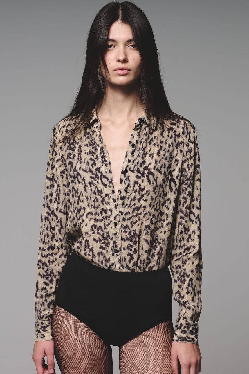 Chemise CAMILA PANTHERE, WILD PANTHER, large