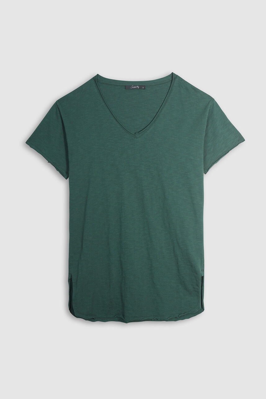 Tee-shirt long  - Theola, SAVAGE GREEN, large