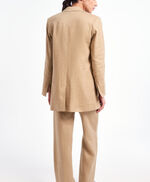 Veste de costume  coupe droite -VENUS LINEN COLOR, SWEET SAFARI, large