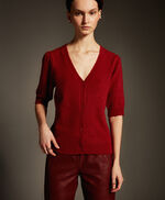 Gilet manches 3/4  - Galadrielle, RUBY, large