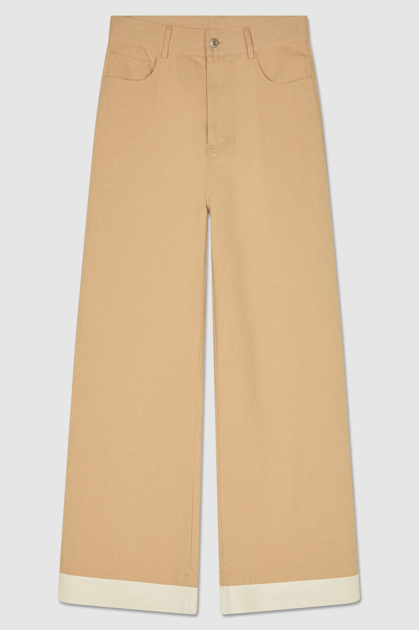 Pantalon ample ASHTON, CAMEL SOFT, large