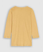 TAMARA Tee-shirt en lin et coton, CAMEO, large