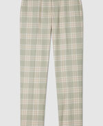 Pantalon de costume à carreaux MAUREEN CHE, CHECKY GREEN, large
