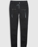 Jeans skinny  - Vynil Cross Black, NOIR, large