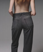 Pantalon BEMAN GREY FULL CAVIAR, GRIS, large