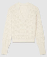 Pull court BAMBIE, OFF WHITE, large
